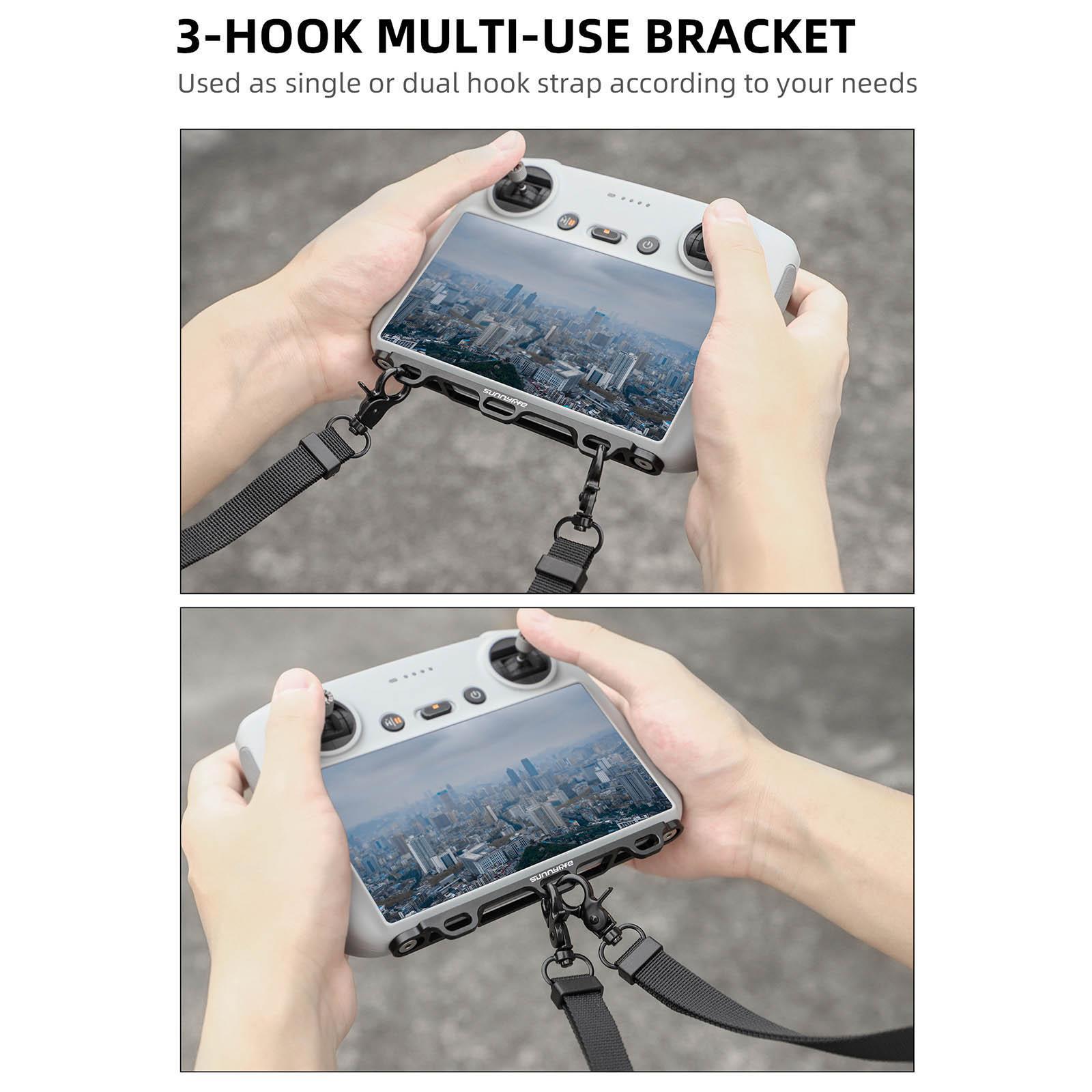 Remote Control Hanging Buckle Rope PU Leather Lanyard Neck Strap for  RC