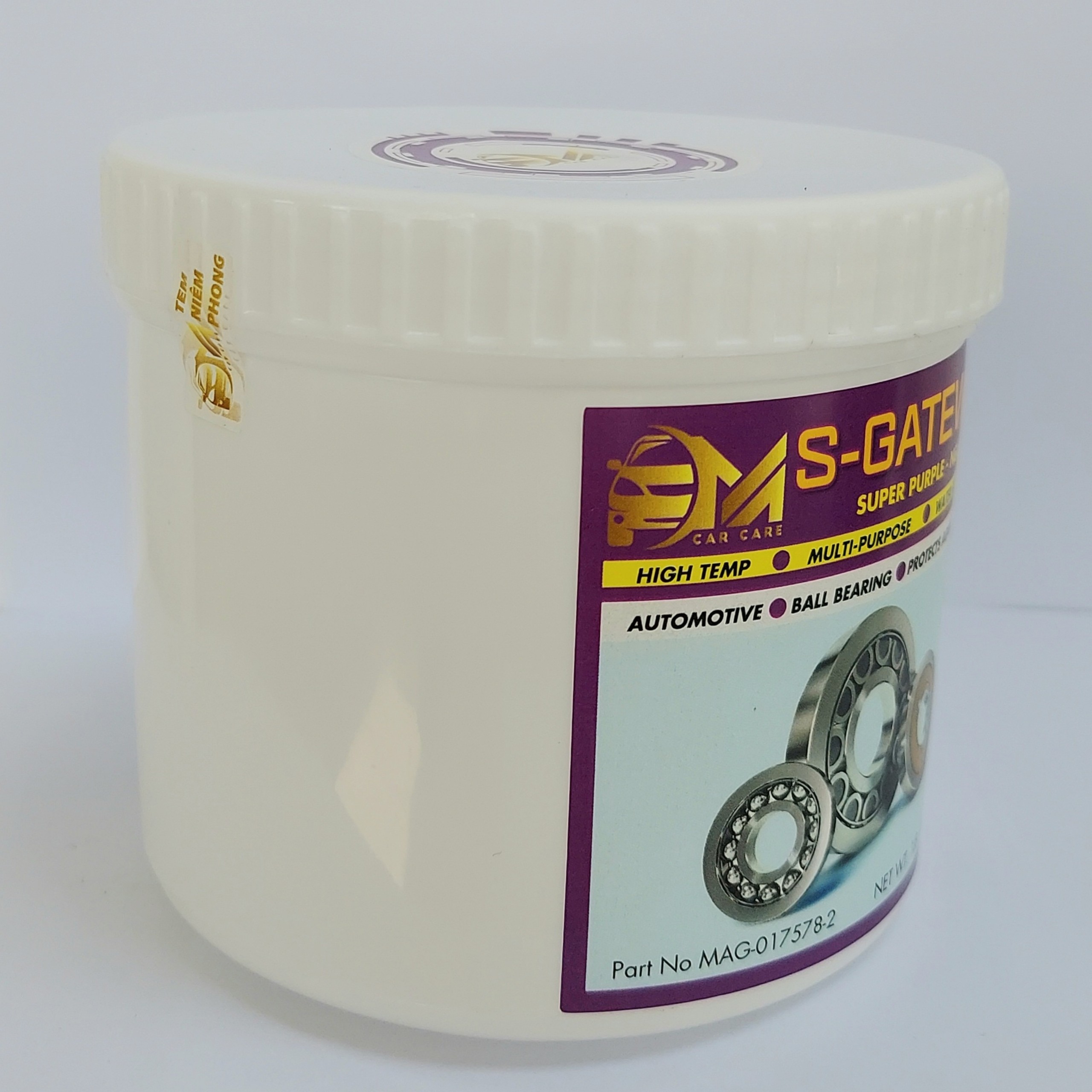 [MỠ TÍM CHỊU NHIỆT CỰC ÁP] S-GATEWAY SUPER PURPLE NGLI3 trọng lượng 450gr