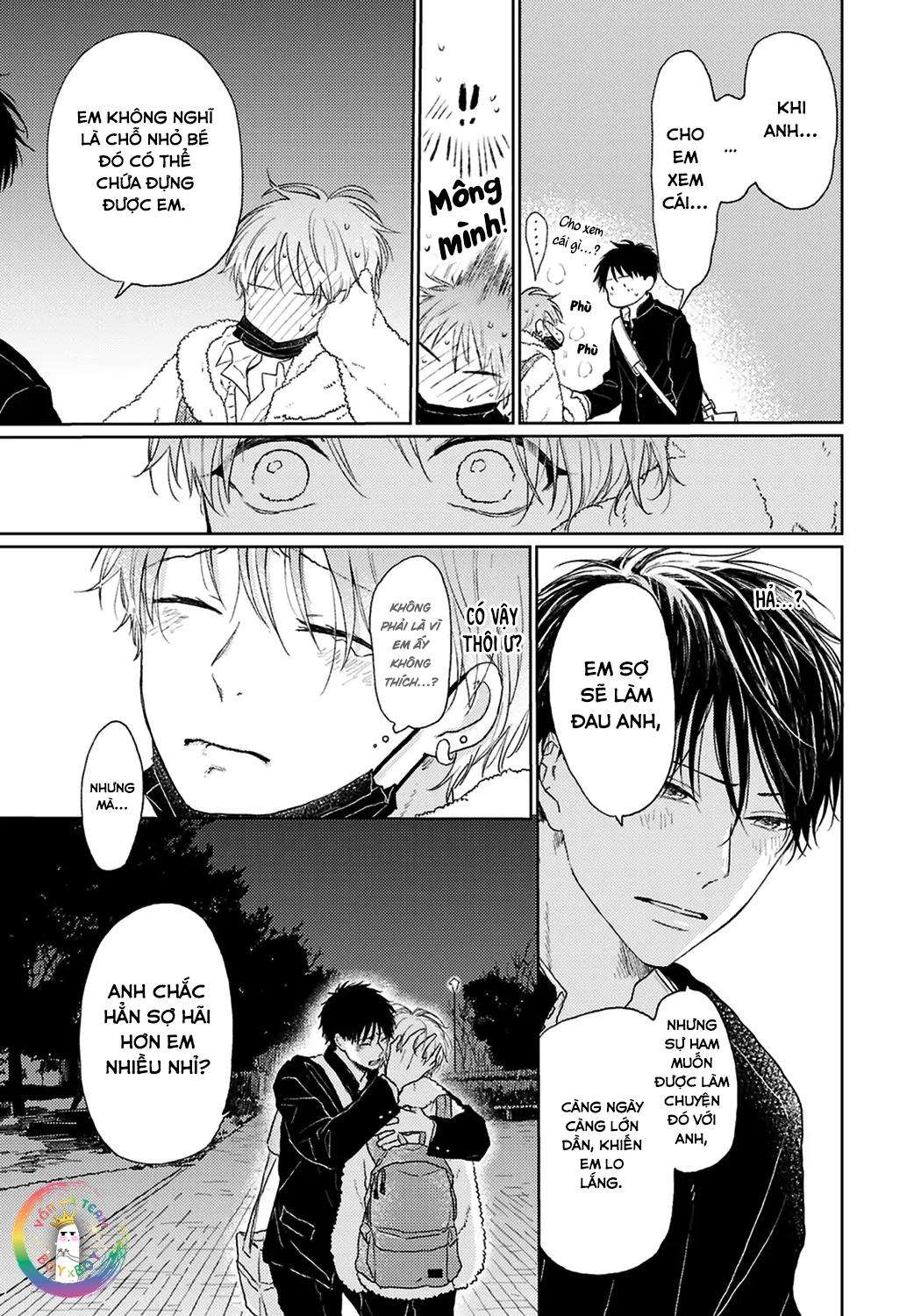 đợi chút đã, harutora-kun chapter 4 28