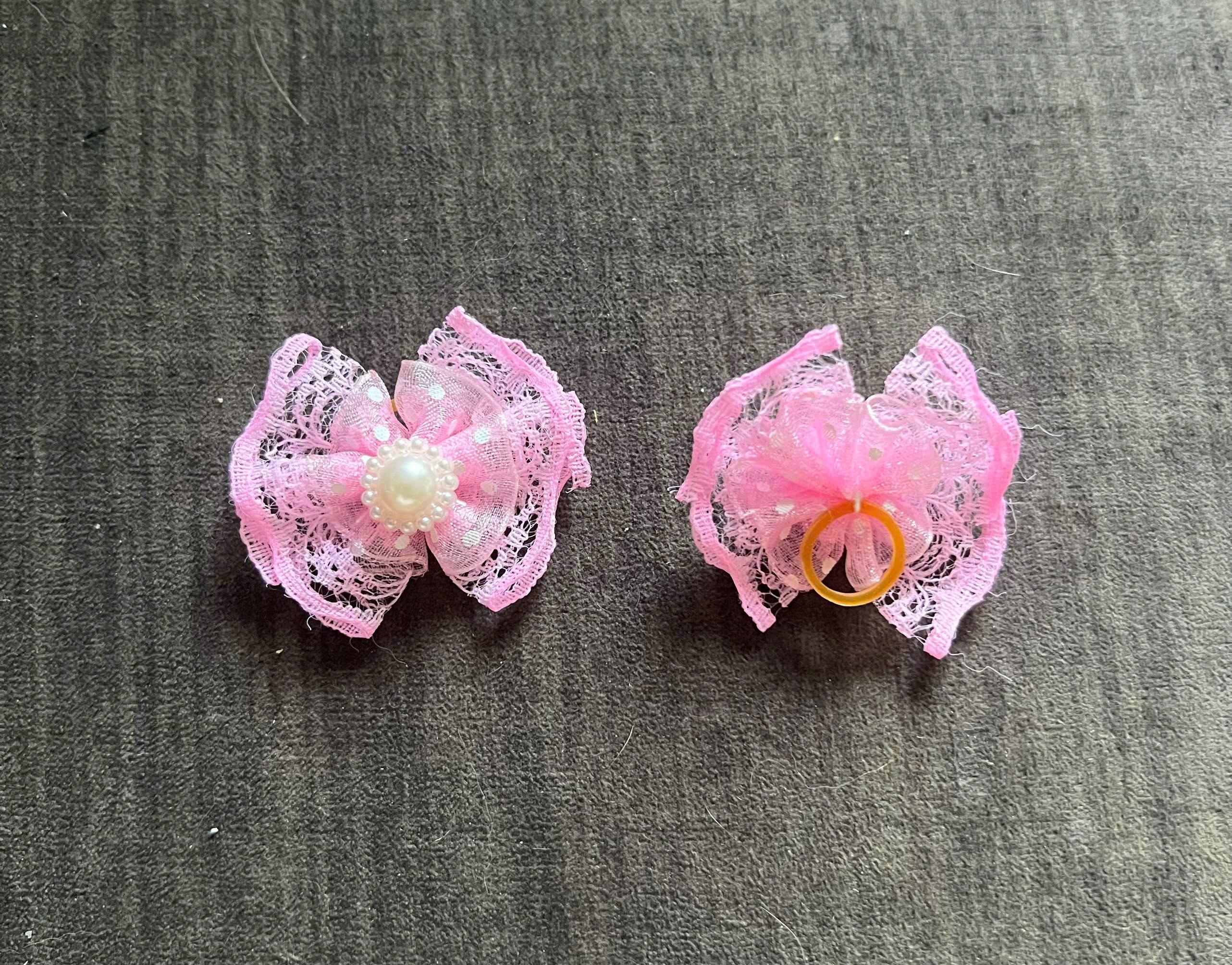 NƠ KẸP TÓC SANG TRỌNG NHIỀU MÀU DỄ THƯƠNG MÃ 17 XINH XẮN CHO THÚ CƯNG CHÓ MÈO