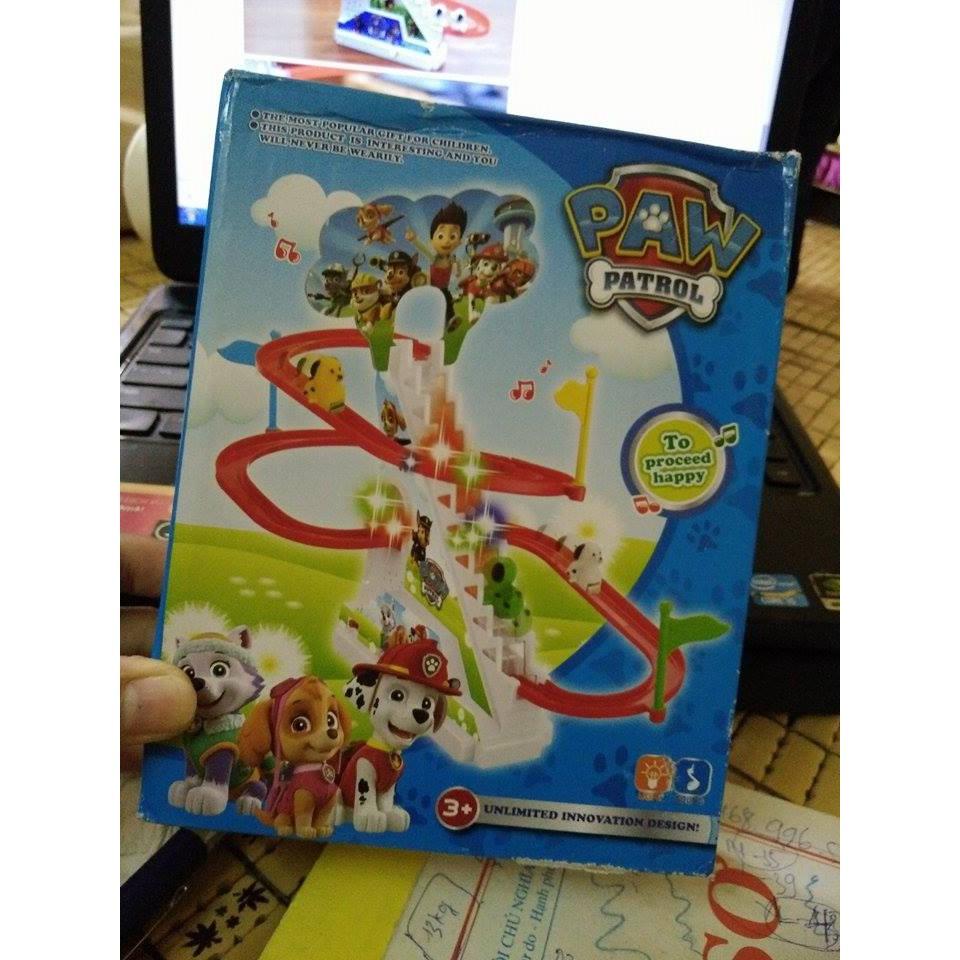 BỘ ĐỒ CHƠI ĐƯỜNG ĐUA PAW PATROL CHO BÉ