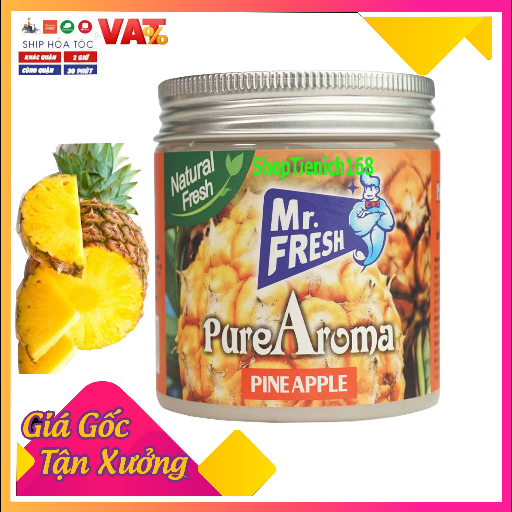Combo 4 Hộp Sáp Thơm Phòng Khử Mùi Pure Aroma 230g