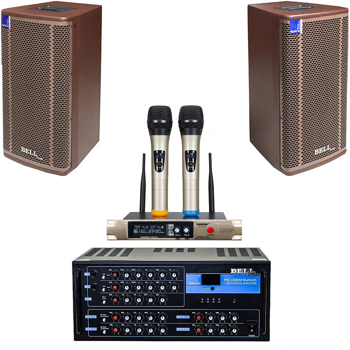 Bộ dàn âm thanh karaoke và nghe nhạc SH- 300G BellPlus (hàng chính hãng)