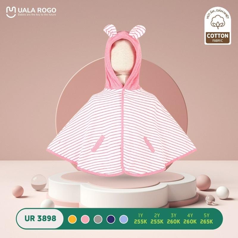 Áo Choàng Cánh Dơi Size 1 đến 5 tuổi Cotton UalaRogo