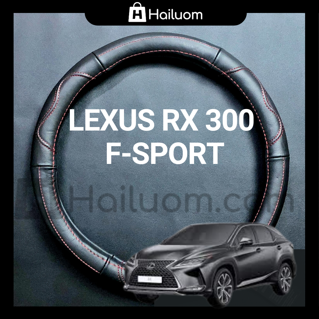 Bọc Vô Lăng LEXUS RX 300 F-SPORT Cao Cấp | Bọc Volang Công Thái Học