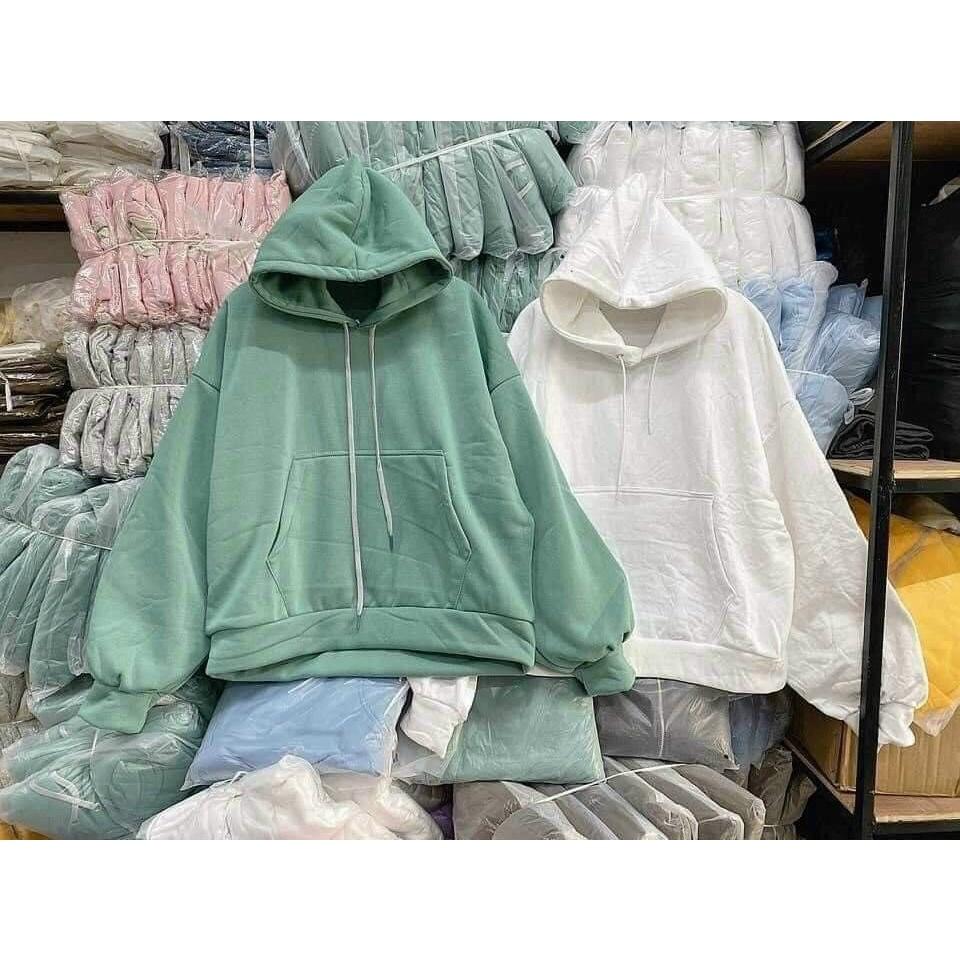 Áo hoodie nữ thun nỉ ngoại tay phồng nhúng trơn siêu cute chất thun co giãn thoải mái,Áo Khoác Nỉ Ngoại thêu Cún biibo Chất Nỉ Ngoại Mịn Đẹp Chất Đẹp Form Thoải Mái