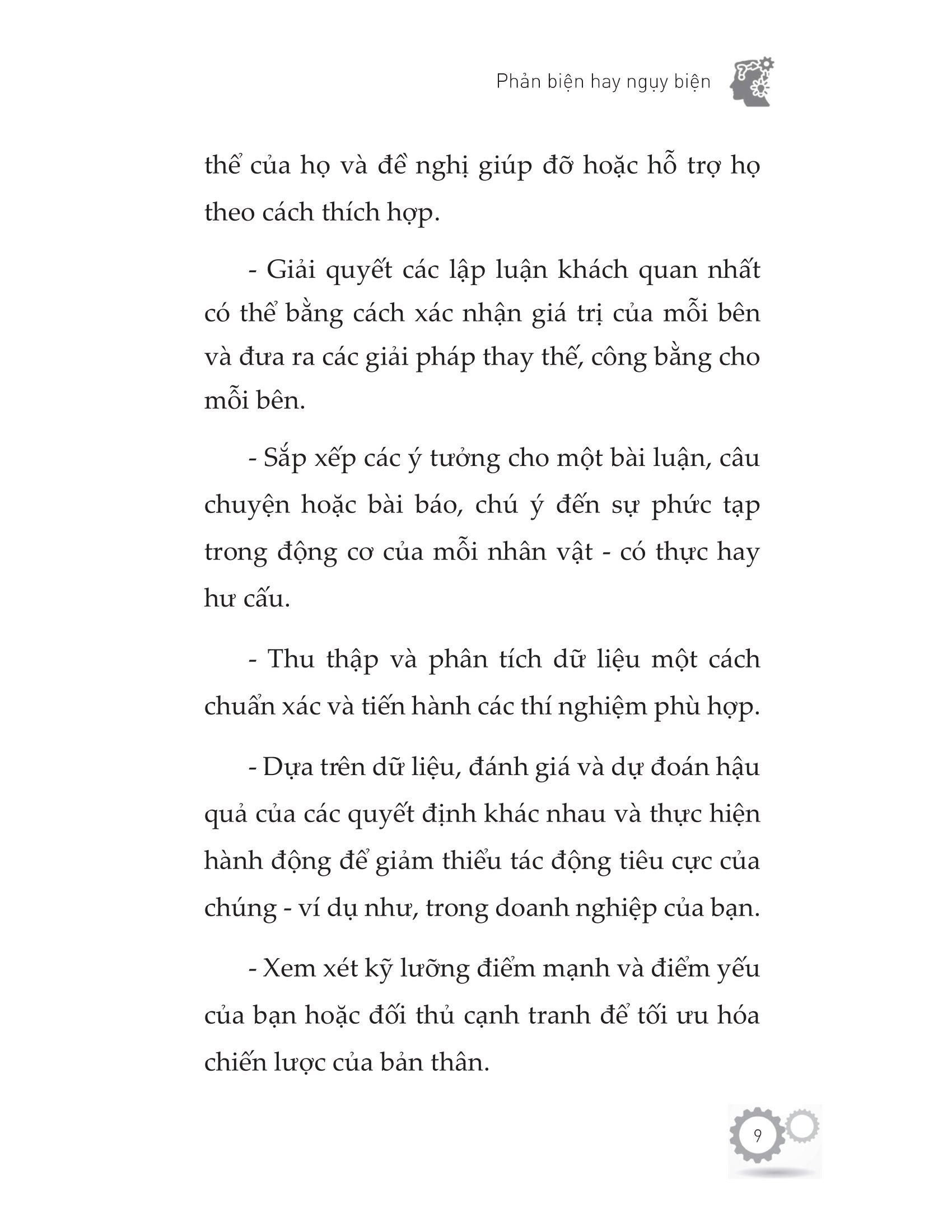 Phản Biện Hay Ngụy Biện
