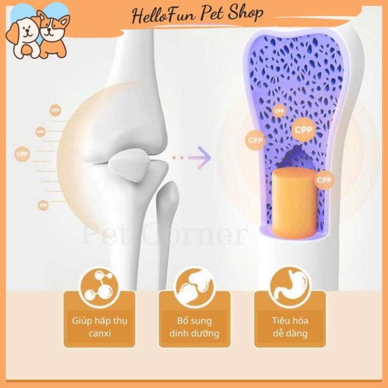 Canxi cho chó mèo Borammy bổ sung vitamin, canxi bảo vệ xương và hỗ trợ tiêu hóa