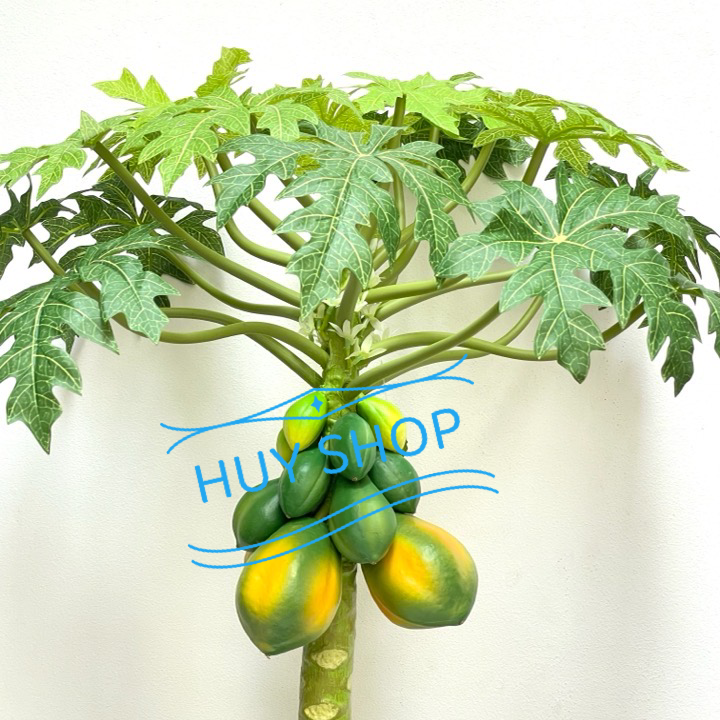 Chậu cây Trái ĐU ĐỦ  nhân tạo trang trí nhà cửa