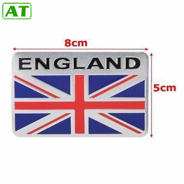 Taem Nhôm Dán Xe Hình Cờ Nước Anh England