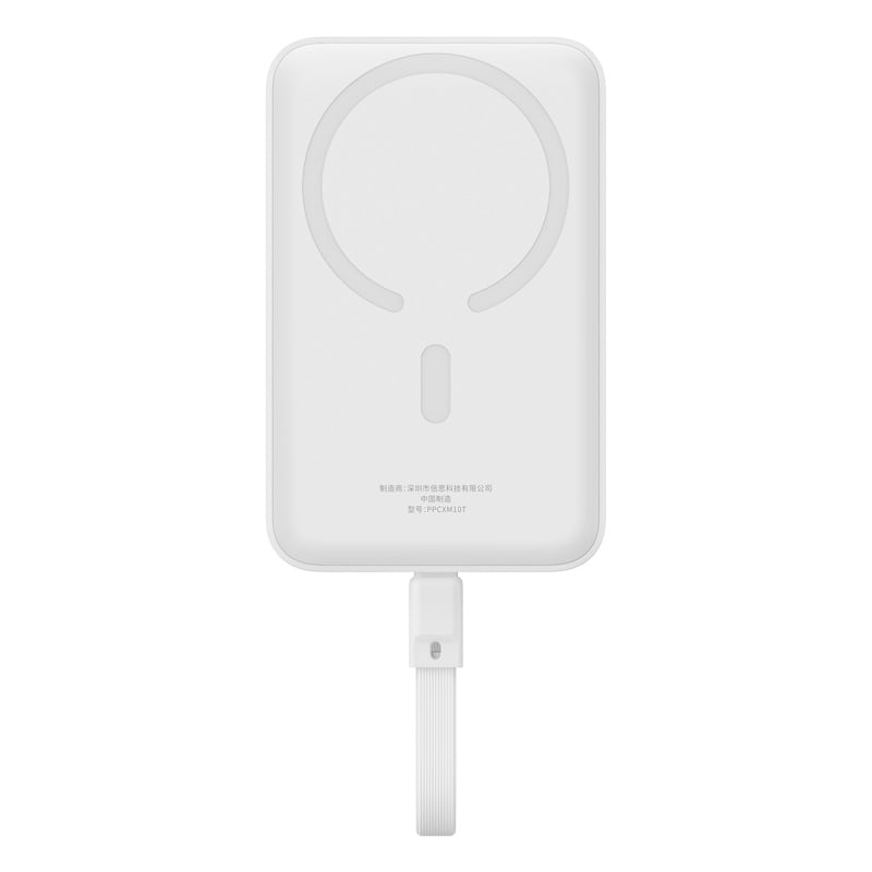 Pin Sạc Không Dây Nam Châm Baseus Magnetic Power Bank 30W 10000mAh (tích hợp Sẵn Cáp Type-C) - Hàng chính hãng