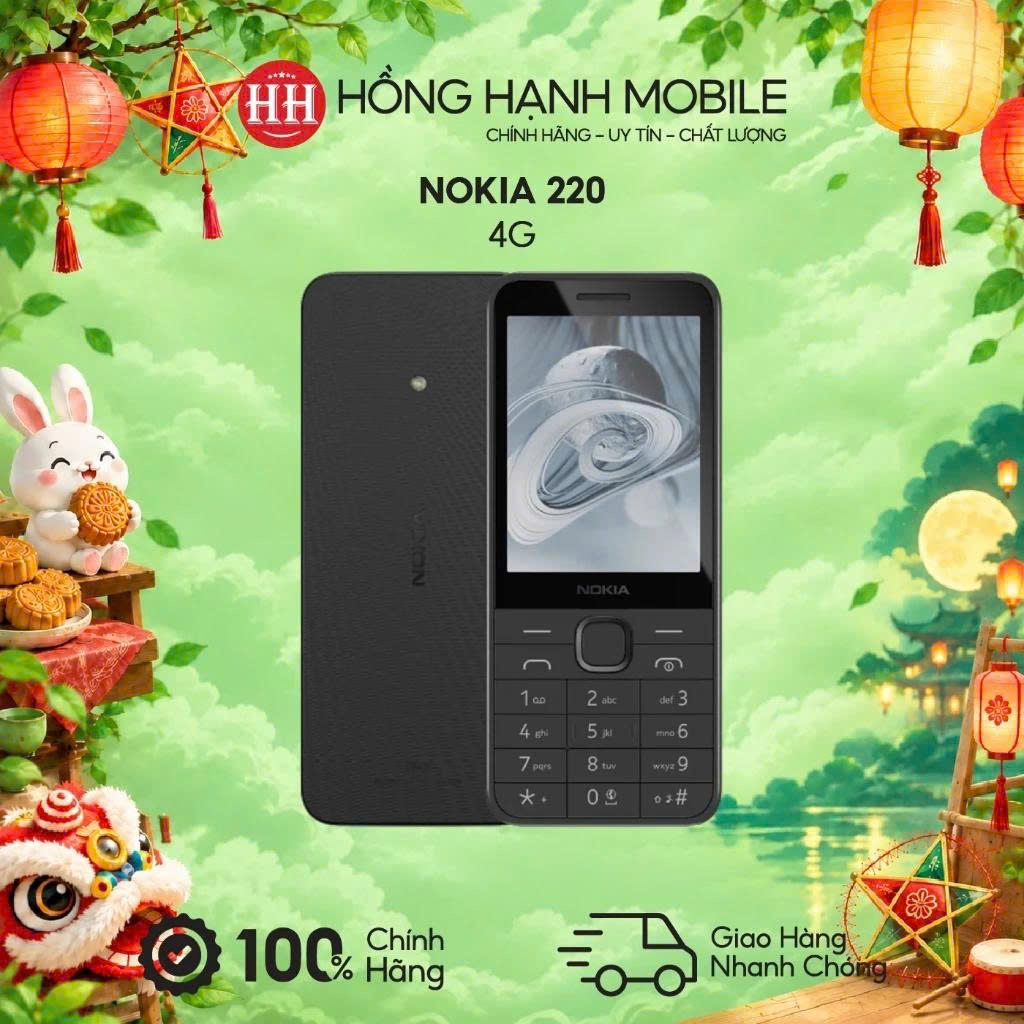 Điện Thoại Nokia 220 4G - Hàng Chính Hãng
