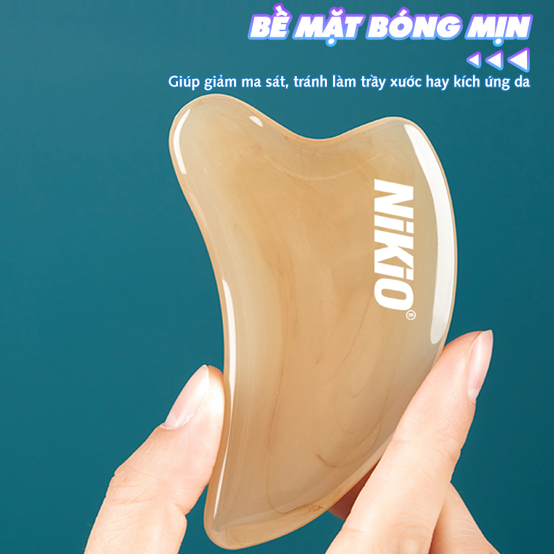 Dụng cụ massage, cạo gió, giải cơ Nikio NK-03C1 - Massage mặt cao cấp, nâng cơ giảm nếp nhăn hiệu quả