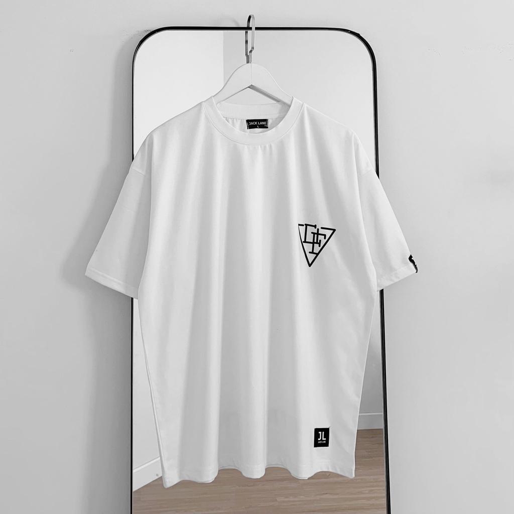 Áo Phông Oversize Solid, JACKLANE, Áo thun cộc tay Unisex Jack Lane