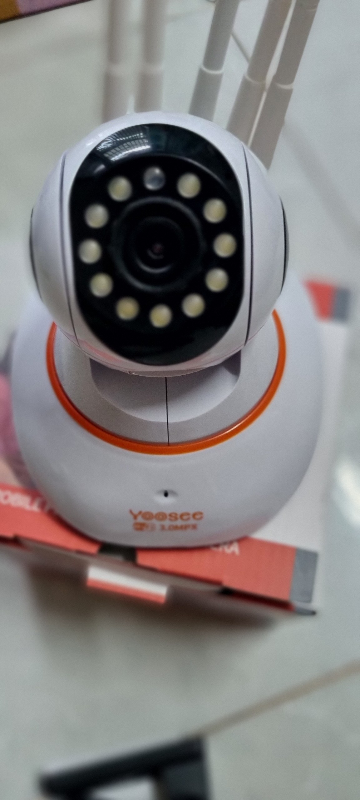 Camera Yoosee 5 râu 3.0MPX- Xem đêm có màu 8 led FHD kèm thẻ nhớ 128gb hàng nhập khẩu