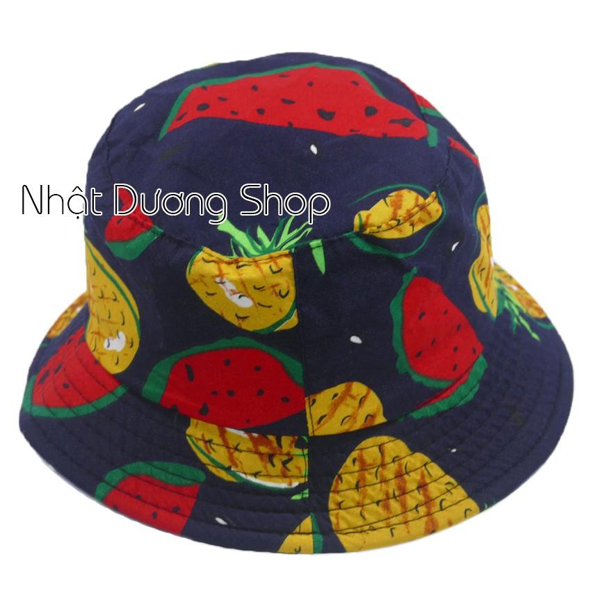 Nón bucket cho bé từ 2 đến 5 tuổi, có quai cài giúp bé không bị nắng khi ra ngoài