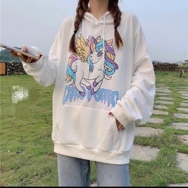 Áo hoodie con ngựa