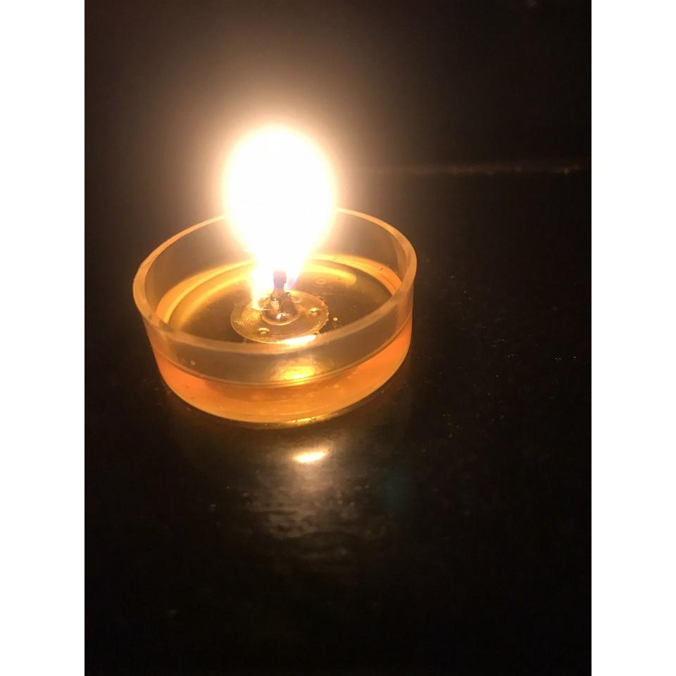 Nến tealight sáp bơ 40 viên đủ màu