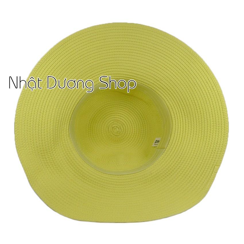 Nón bo nữ vành rộng 11 cm, vòng đầu 56 cm - chất liệu vải cói đẹp thích hợp cho chị em phụ nữ