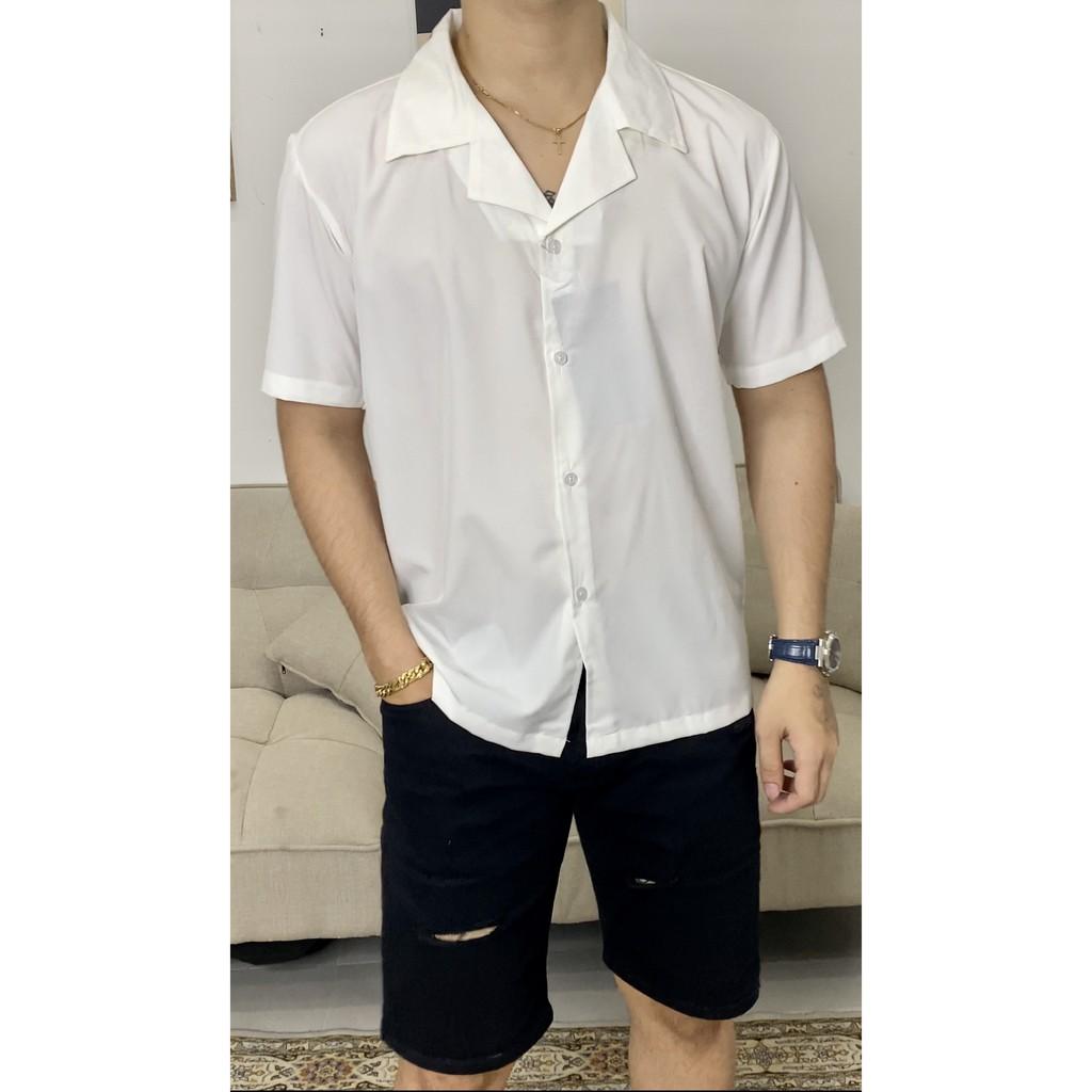 ÁO SƠ MI NGẮN TAY COTTON HÀN SM3T02