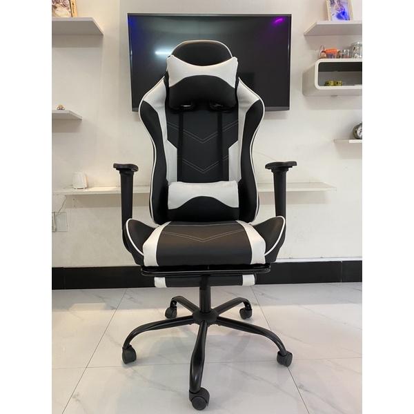 Ghế Gaming tặng kèm gối Masage FDW 7188- bản 2022 tay 3D chân thép đúc chịu lực 132kg ngả lưng 180° bảo hành 24 tháng