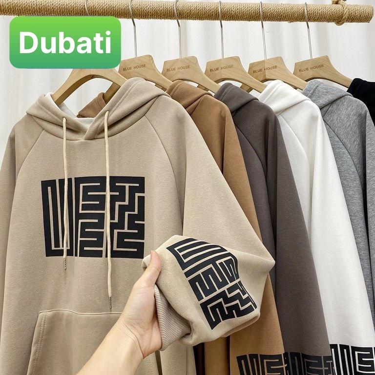 ÁO KHOÁC HOODIE NAM NỮ LOGO AI CẬP CHÂT NỈ DÀY PHOM FROM RỘNG CHỐNG LẠNH NẮNG, NÓNG ĐÔNG HÈ SÀNH ĐIỆU-DUBATI FASHION