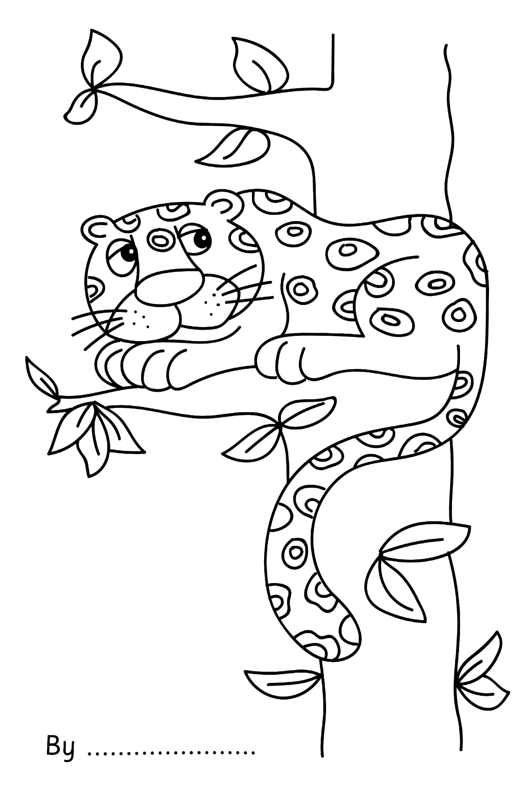 Bumper Jungle Colouring