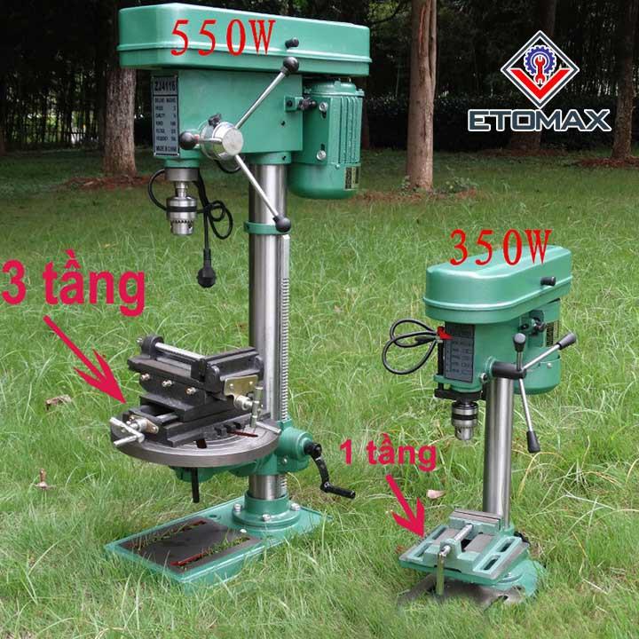 Bàn trượt hai chiều tịnh tiến kết hợp ê tô khoan bàn 3 tầng