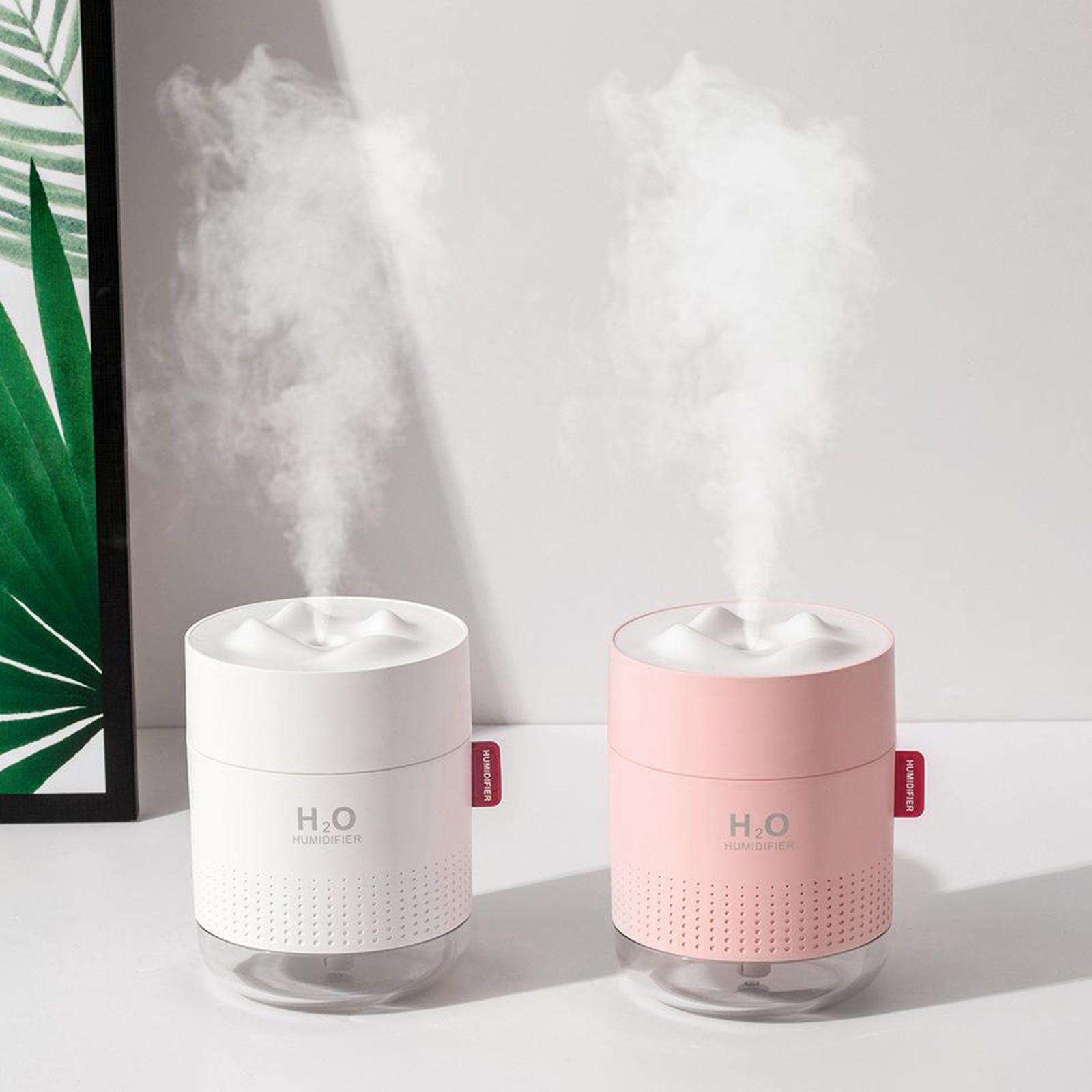 450ml USB LED Mini Car Home Humidifier Aroma Diffuser Mist Purifier