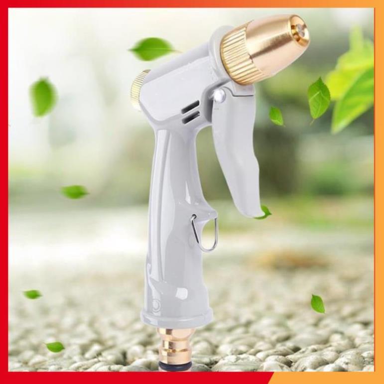 Bộ dây vòi xịt nước rửa xe, tưới cây tăng áp 3 lần, loại 7-10m 206846