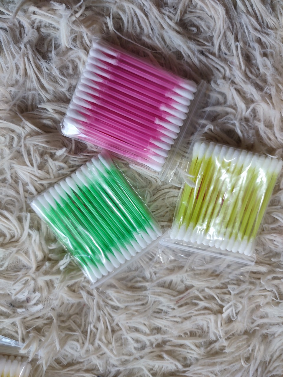 12 gói / bịch tăm bông giá rẻ - siêu rẻ