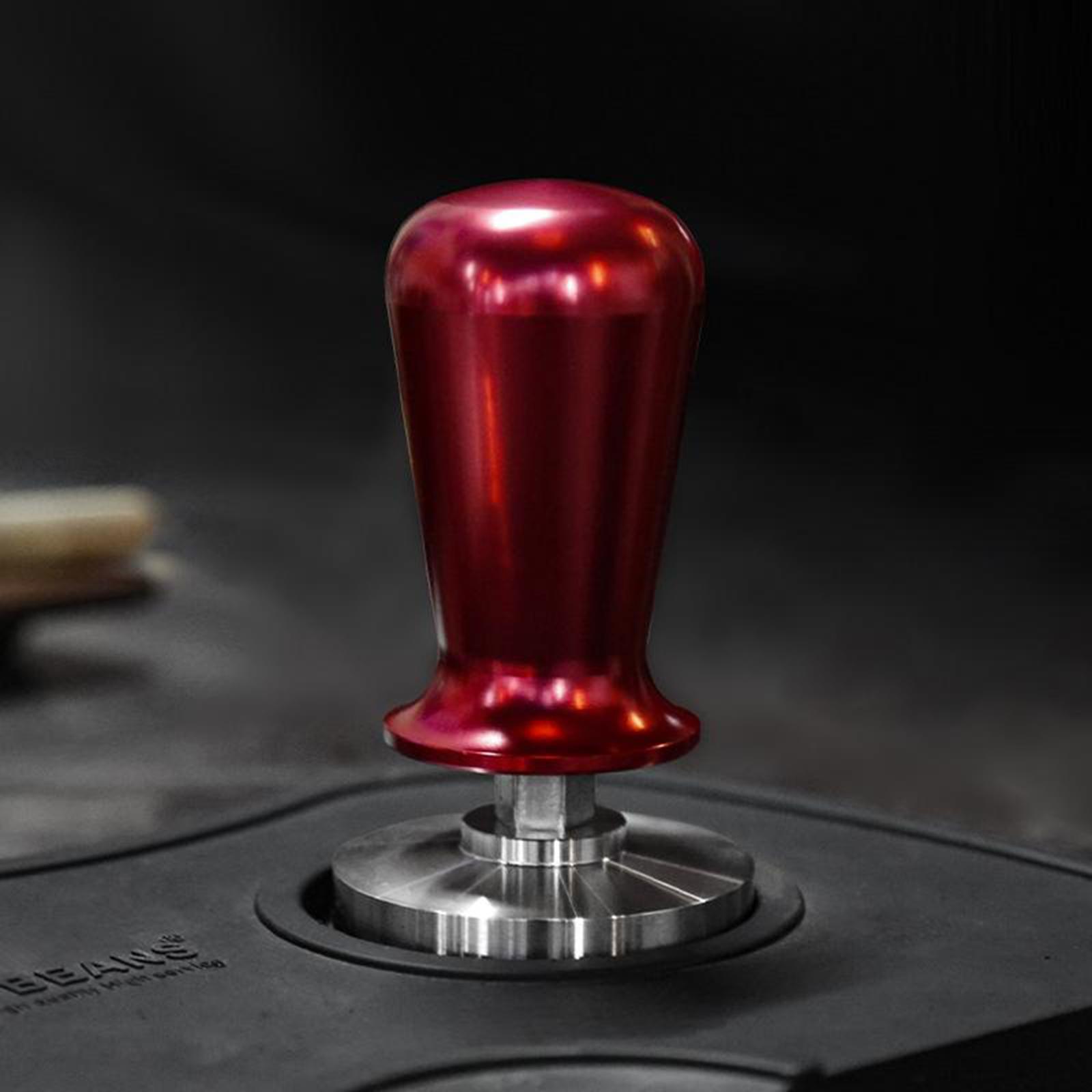 2x Barista Coffee Tamper Coffee Bean Hand Press Flat Base 57.5MM Coffee Machine Coffee Leveler Home
