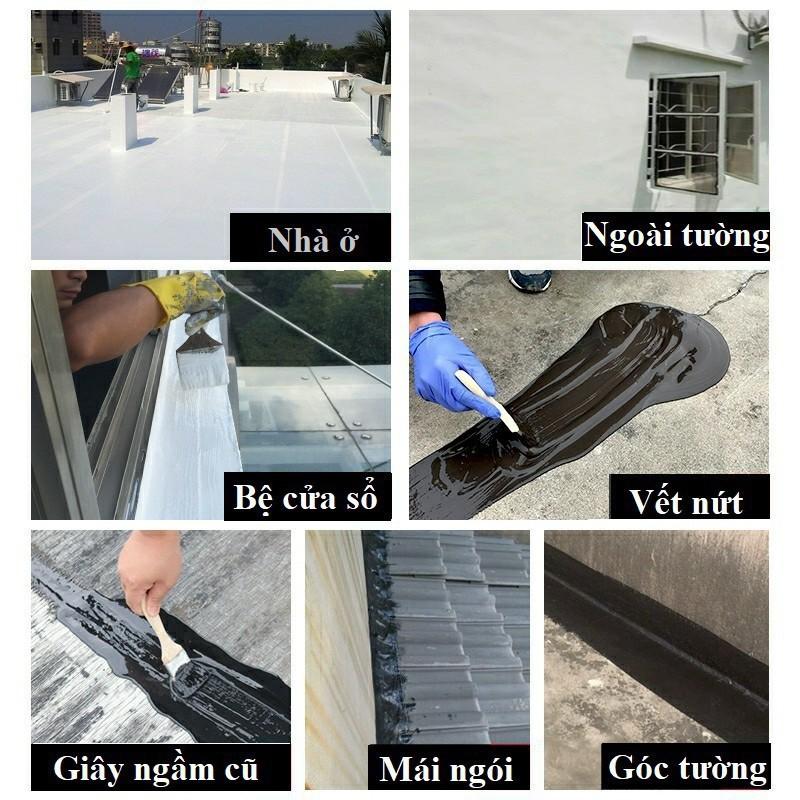Sơn chống thấm X2000, Keo sửa chữa các vết nứt, Chống thấm bề mặt sàn - tường - trần nhà