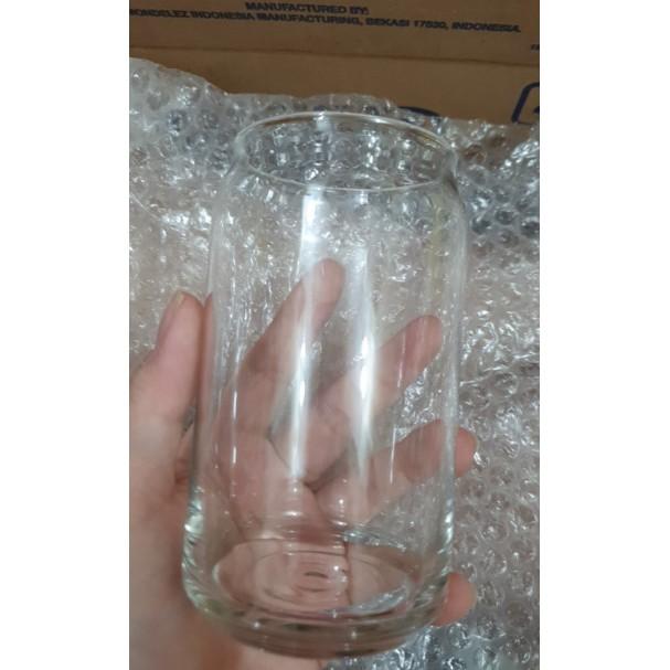 Ly Thủy Tinh Glass Can 370ml | Thủy Tinh Cao Cấp