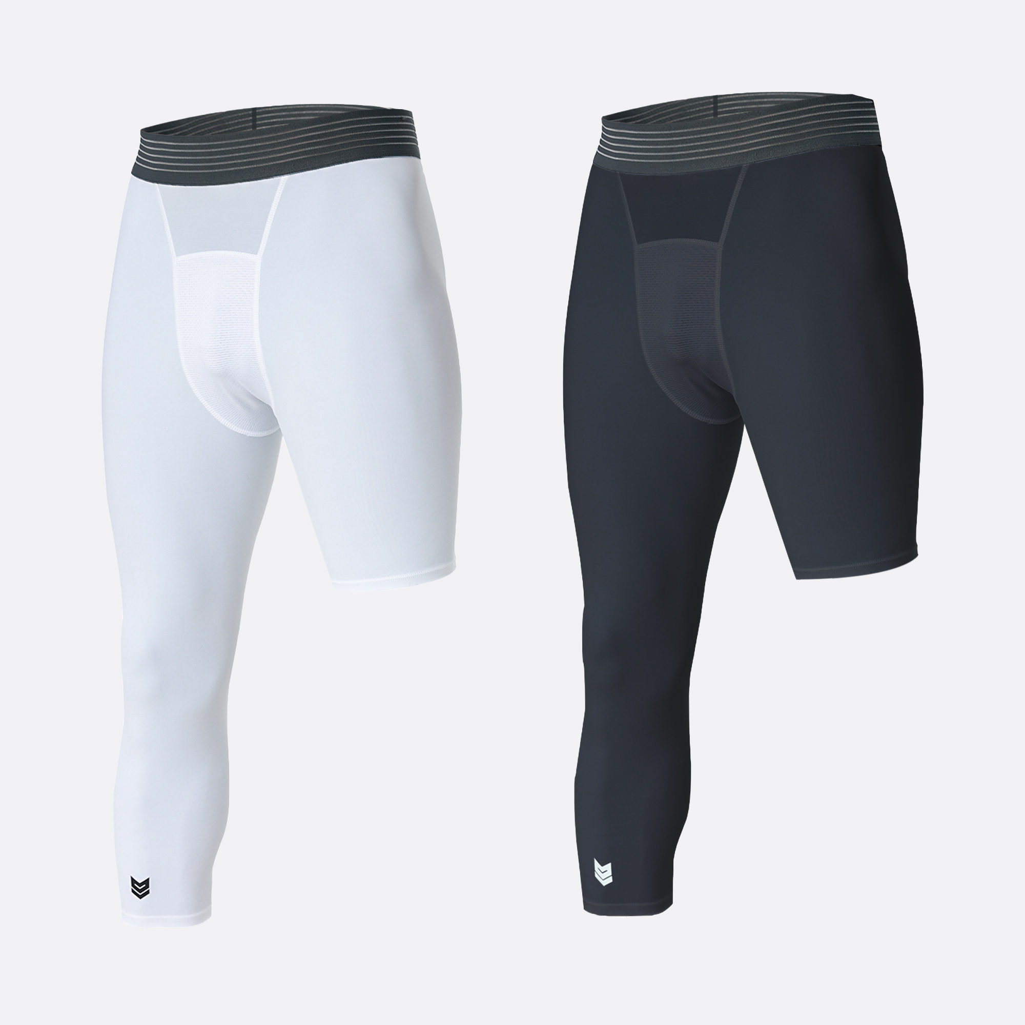 Quần Redikick Combat Compression Pants Legging lệch bên chơi Bóng đá Bóng rổ Bóng chuyền Tennis Gym