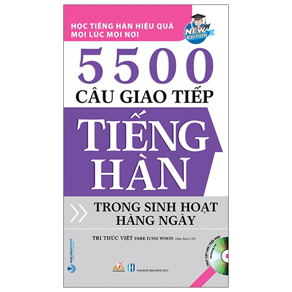 Combo 2 Quyển 5500 Câu Giao Tiếp Tiếng Hàn Trong Sinh Hoạt Hằng Ngày + 5500 Câu Giao Tiếp Tiếng Hàn Thông Dụng