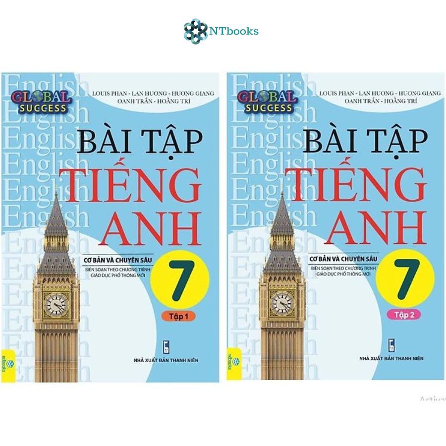 Sách Bài Tập Tiếng Anh 7 tập 1 Cơ Bản Và Chuyên Sâu