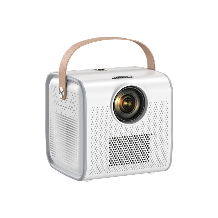 (Hỗ Trợ Tiếng Việt) Máy Chiếu Mini Siêu Nét Kết Nối Bluetooth Wifi Chạy Hệ Điều Hành Android S6 Cao Cấp - Hàng Nhập Khẩu
