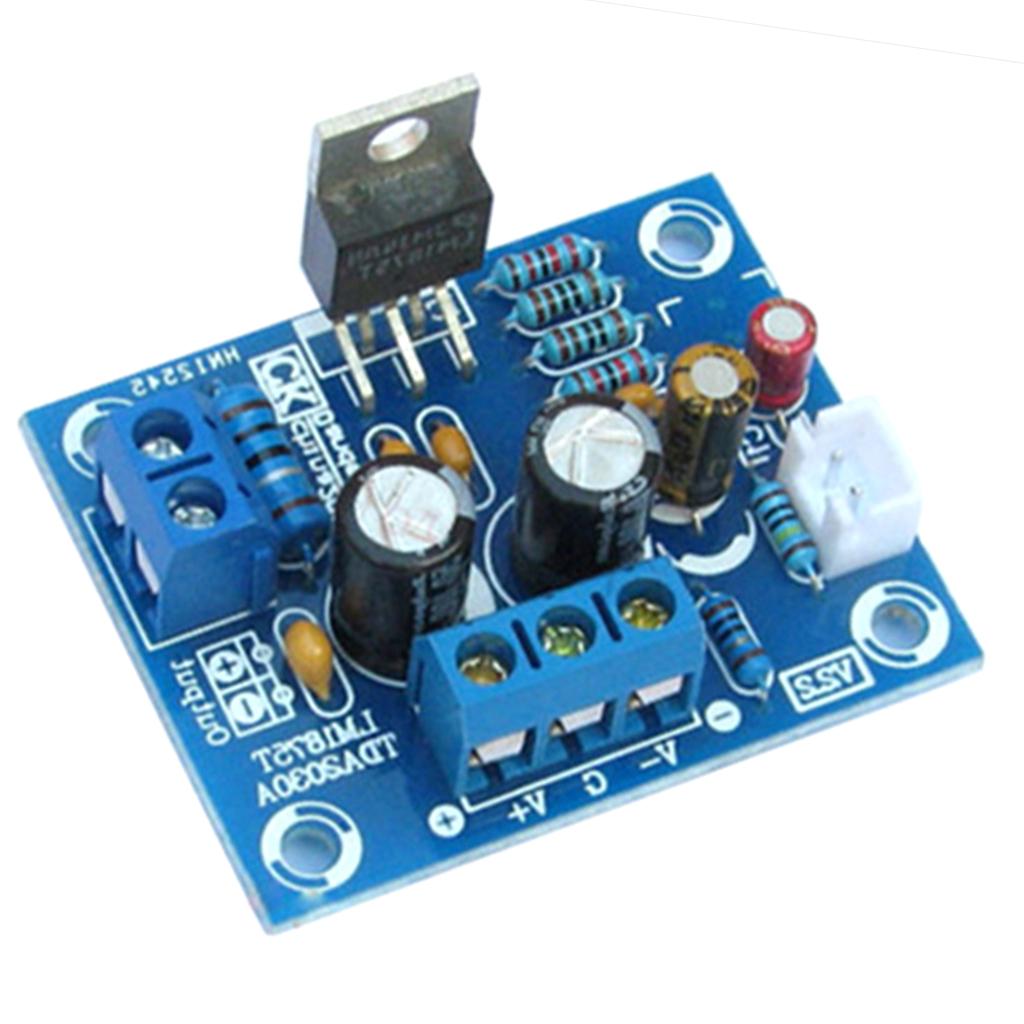2X 20w LM1875T Audio Power Amplifier HIFI Amplifier Board Module DIY Set