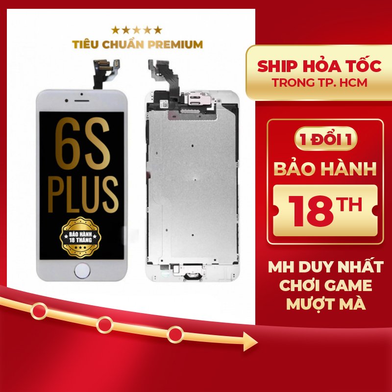 Chuẩn USA Màn hình Dura Premium cho iPhone 6S Plus hàng chính hãng (BH 18 tháng ráp máy 1 đổi 1)