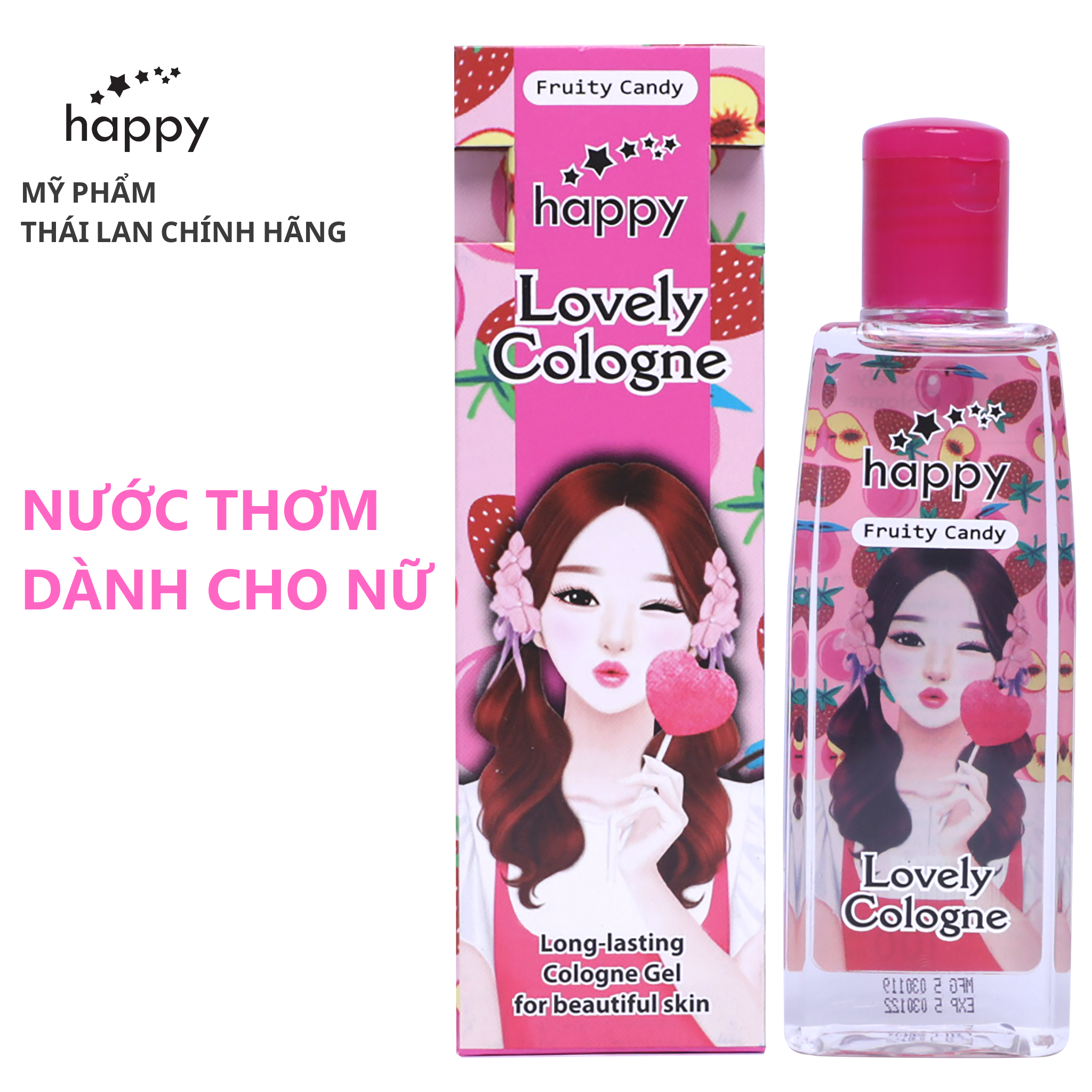 Nước thơm nữ Happy - Fruity Candy