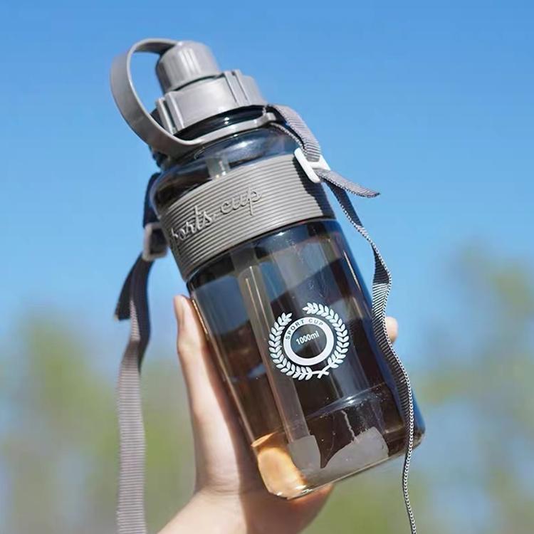 Bình đựng nước thể thao 1000ml, trắng Livingon CH-WTB-1000-WH
