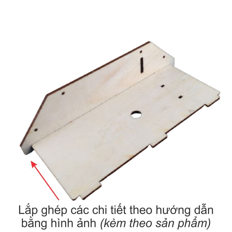 Xe tăng lắp ghép bằng gỗ