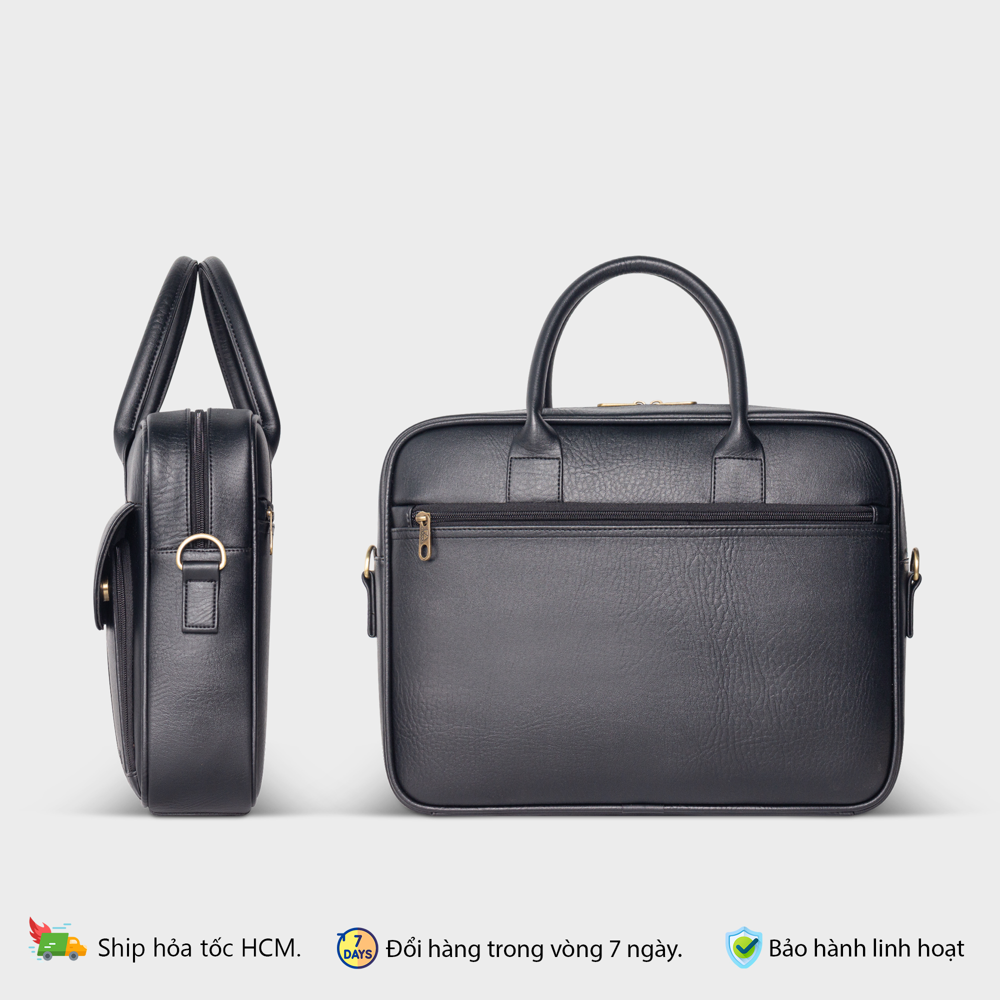 Cặp da công sở nam Fadoda FCD302
