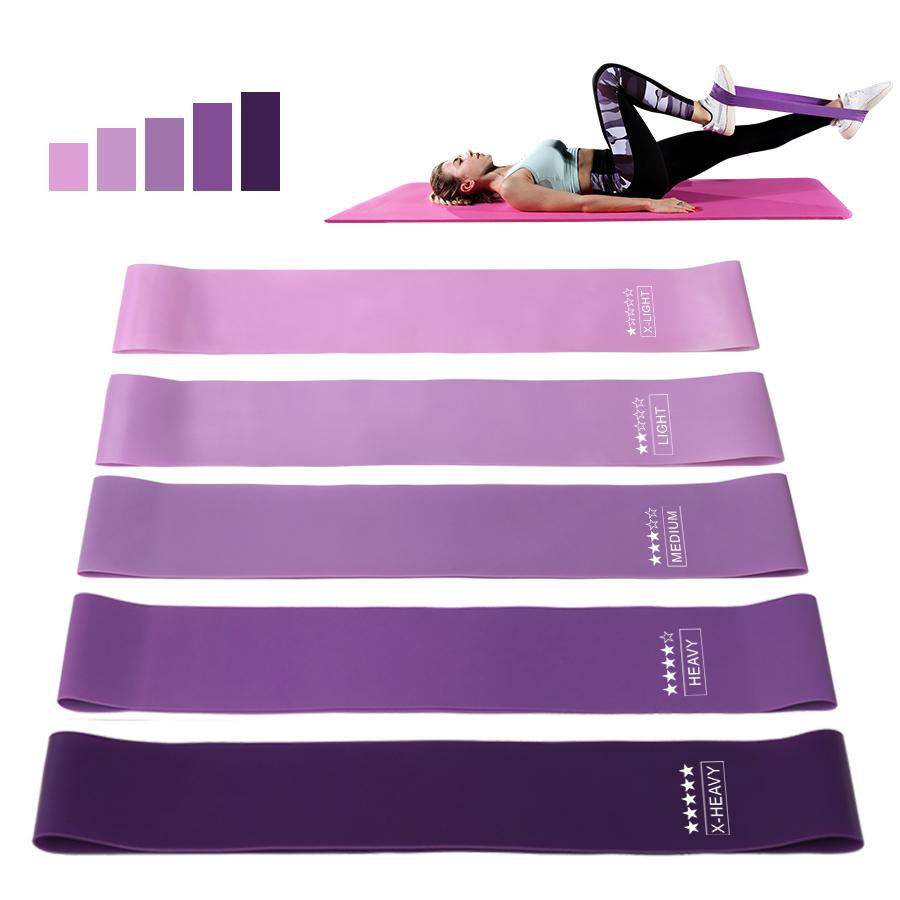 Tập thể dục Thun Dây Đàn Hồi Huấn Luyện Tại Nhà Yoga Thể Thao Dây Đàn Hồi Kéo Dài Pilates Crossfit Tập Luyện Thiết Bị Tập Gym Color: lanset lsysbd