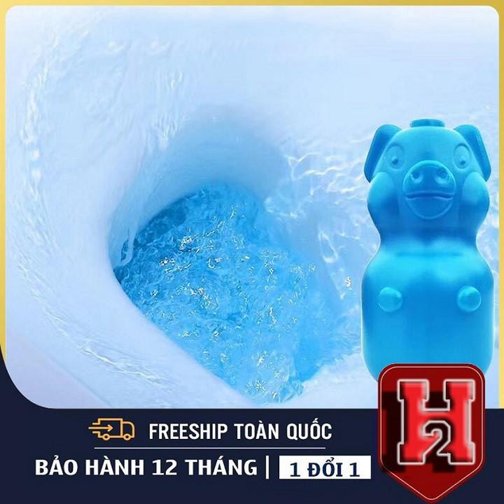 Tẩy Bồn Cầu Hình Con Lợn (=40 Viên Thả Bồn Cầu)