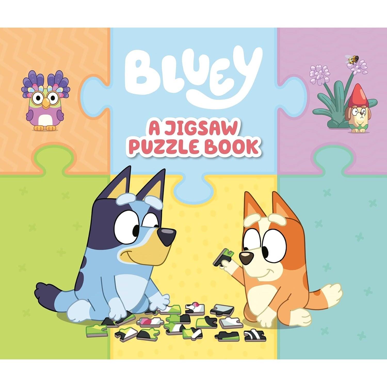 Sách Bluey: A Jigsaw Puzzle Book