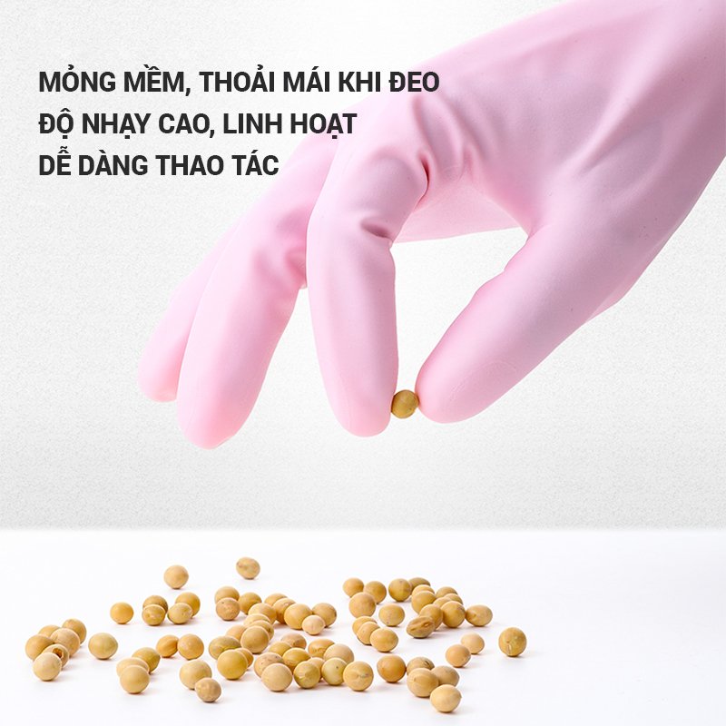 GĂNG TAY RỬA BÁT SEIWA NHẬT