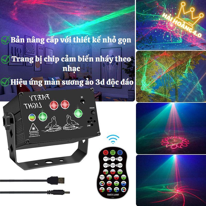Đèn Bay Phòng Theo Nhạc Karaoke , Đèn Laser Phòng Bay , Đèn Sân Khấu Với Hiệu Ứng 3D