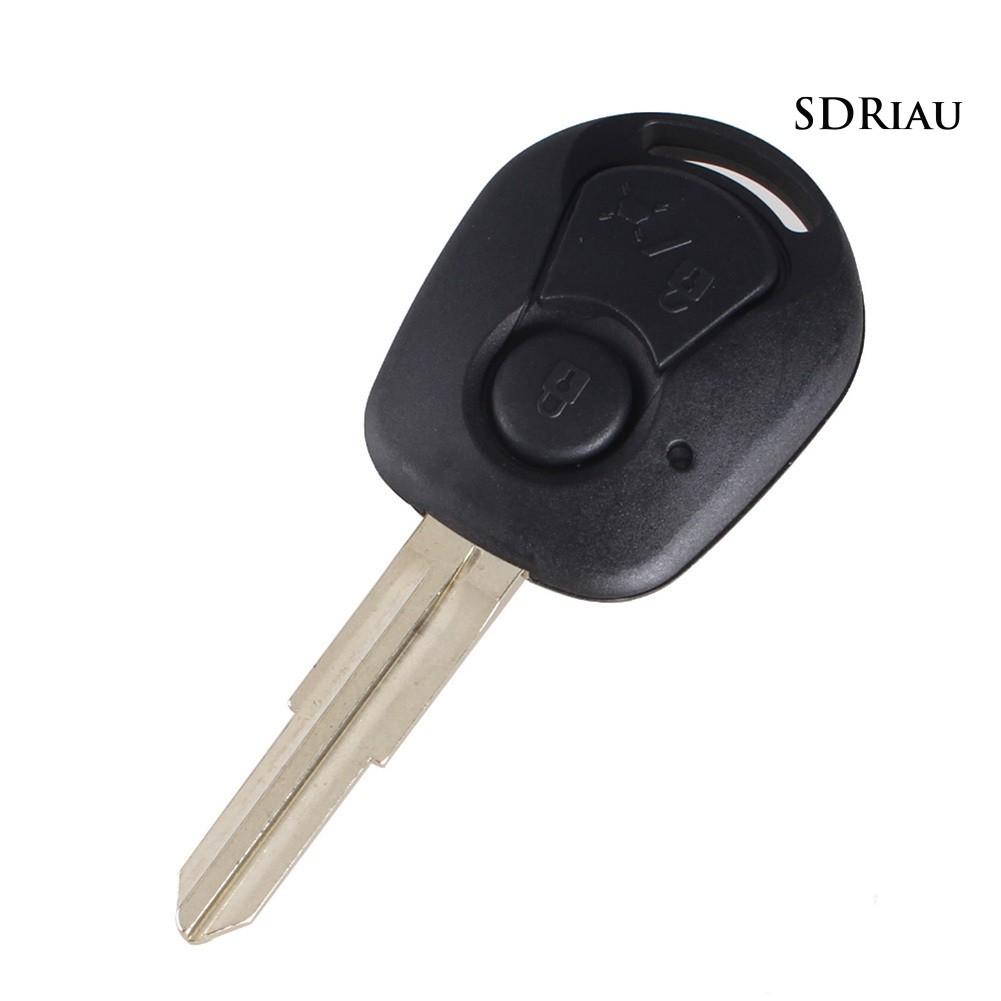 Vỏ Chìa Khóa Điều Khiển Từ Xa, 2 Nút Bấm Cho Xe Hơi